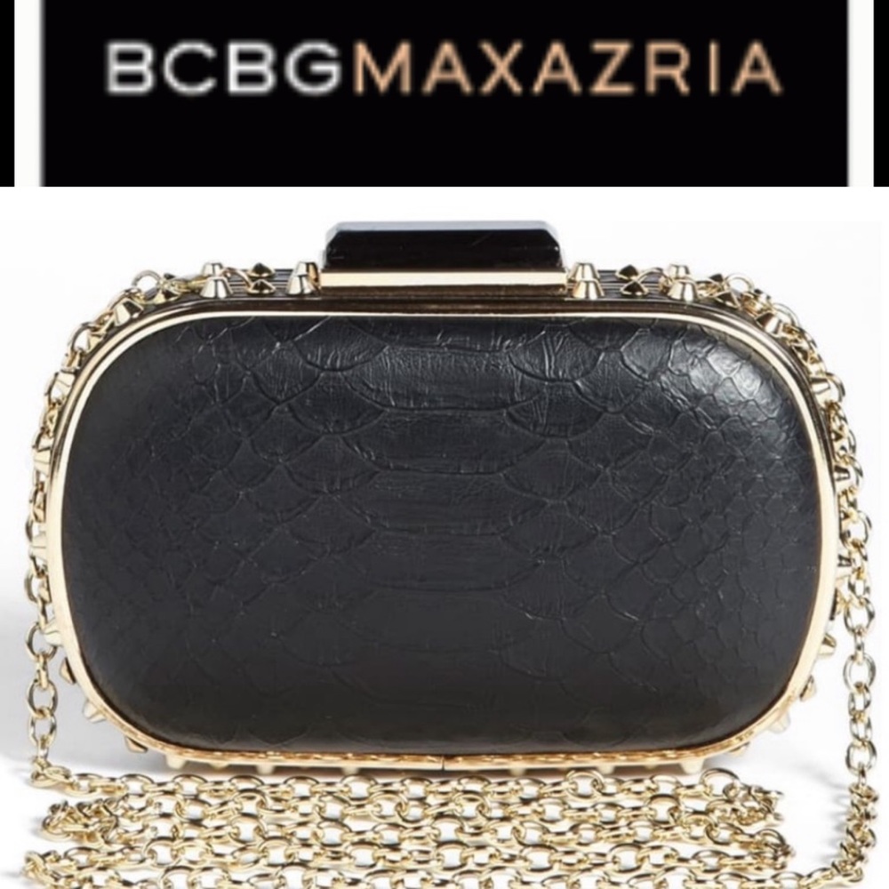 Bcbgmaxazria Alexa embossed clutch bad